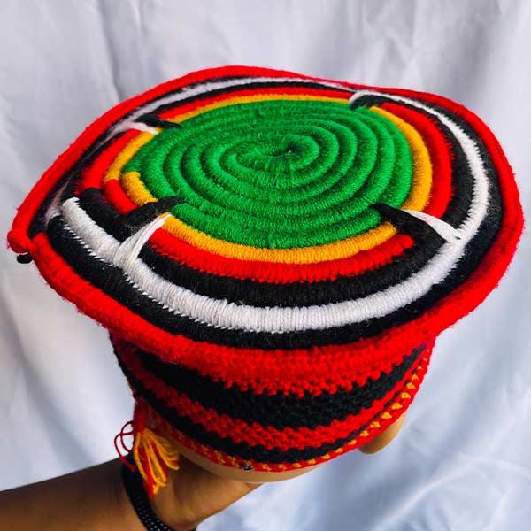 Traditional Northwest Knitted wool Cap 4 Traditional Northwest Knitted Wool Cap – authentic wool cap at BaobabMart.