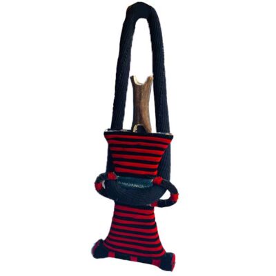 African Vintage Tribal Sword with Carrier – authentic African artifact at BaobabMart.