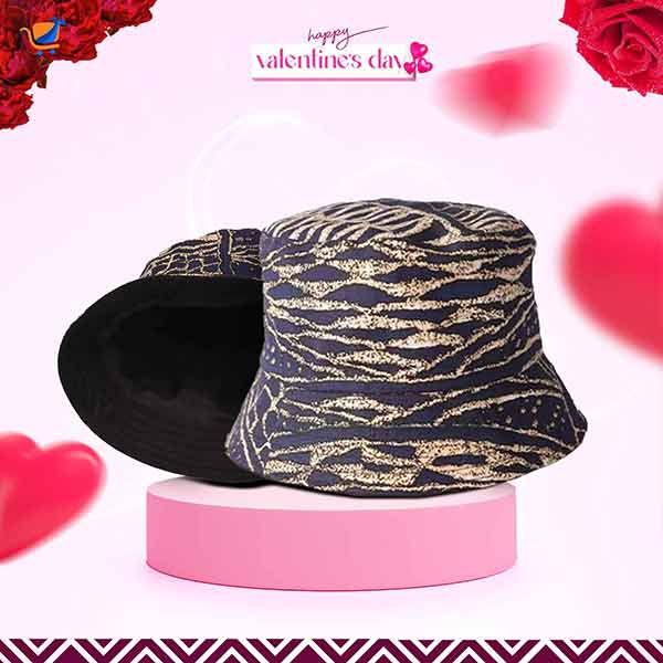 Ndop Fabric African Bucket Hat