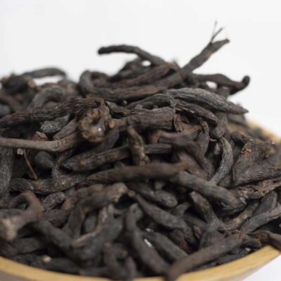 Close-up of Grains of Selim for Sale Negro Pepper pods