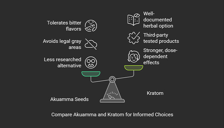 Which One Should You Choose? Akuamma vs Kratom