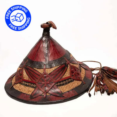Quality West African Fulani Straw Hat with Free Shipping
