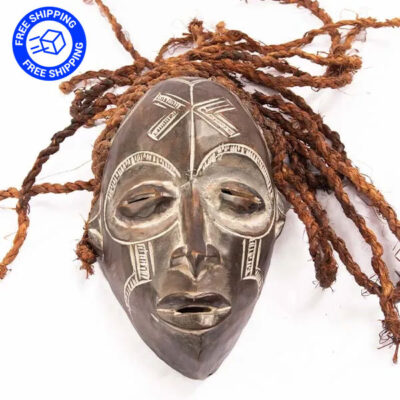 African Chokwe Mask Free Shipping - Baobabmart