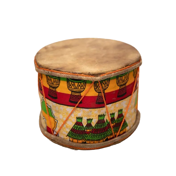 Handcrafted double-sided drum - Baobabmart