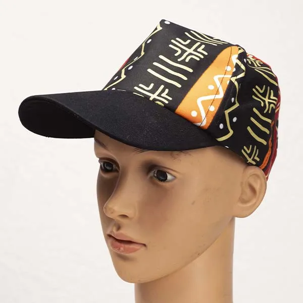 Afritude Baseball Cap For Sale – handmade Afritude African Print Baseball Cap, adjustable and stylish, available worldwide at Baobabmart