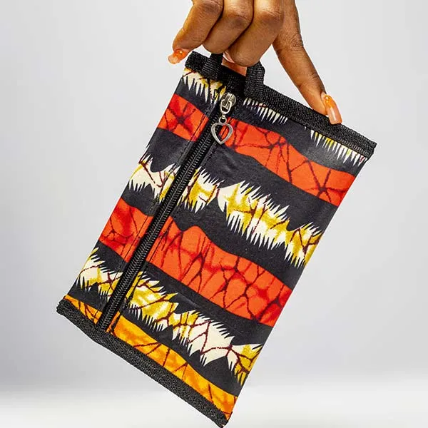 Afritude Wallets for Sale – Afritude African Print Wallets handmade with wax fabric, stylish and durable, available now at Baobabmart