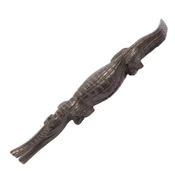 Handcarved Wooden Crocodile with Free Shipping - Baobabmart free shipping offers