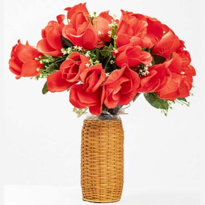 Straw Flower Pots for Sale – Handmade Straw Flower Pots, eco-friendly and durable, crafted with African artistry, available globally at Baobabmart