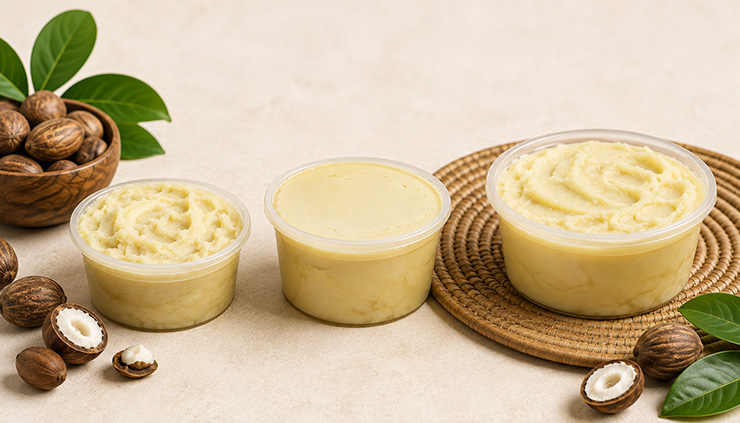 shea butter grades